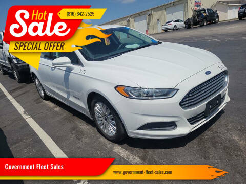 2014 Ford Fusion Hybrid for sale at Government Fleet Sales in Kansas City MO