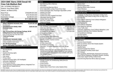 2024 GMC Sierra 3500HD