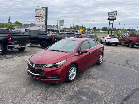 2017 Chevrolet Cruze for sale at Premier Auto Sales Inc. in Big Rapids MI