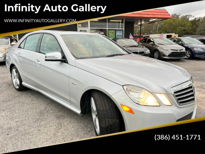 2012 Mercedes-Benz E-Class for sale at Infinity Auto Gallery in Daytona Beach FL