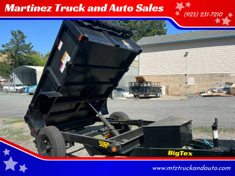 2021 Big Tex 50SR 08 5WDD for sale at Martinez Truck and Auto Sales in Martinez CA
