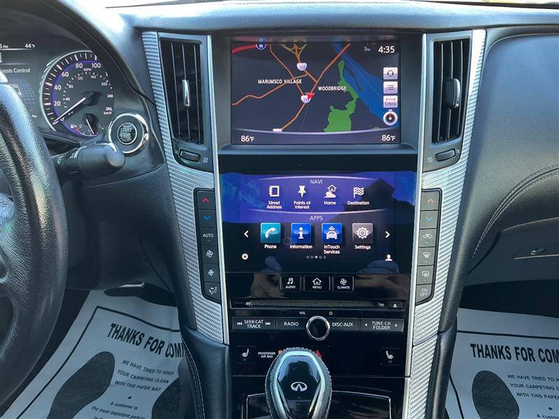 2017 Infiniti Q60 Red Sport 400