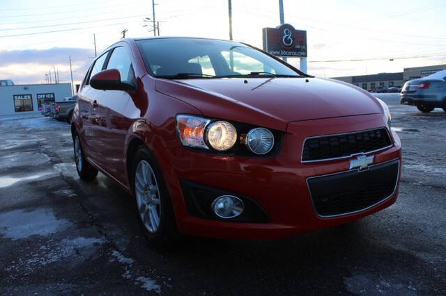 2012 Chevrolet Sonic for sale at B & B Car Co Inc. in Clinton Township MI