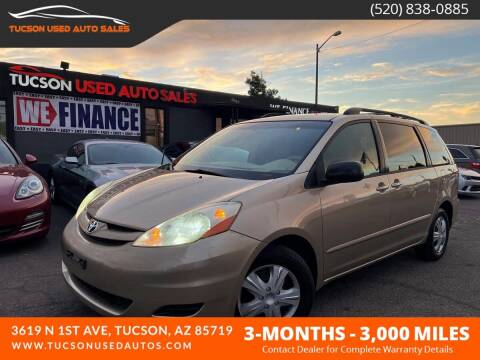 2009 Toyota Sienna for sale at Tucson Used Auto Sales in Tucson AZ