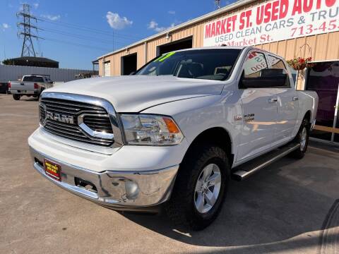 2017 RAM Ram Pickup 1500 for sale at Market Street Auto Sales INC in Houston TX