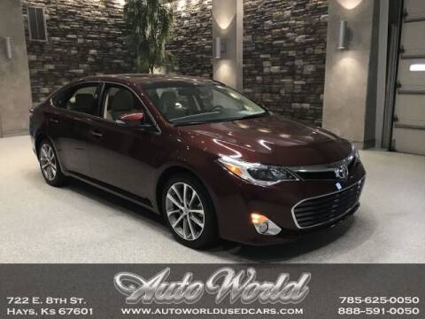 2015 Toyota Avalon for sale at Auto World Used Cars in Hays KS