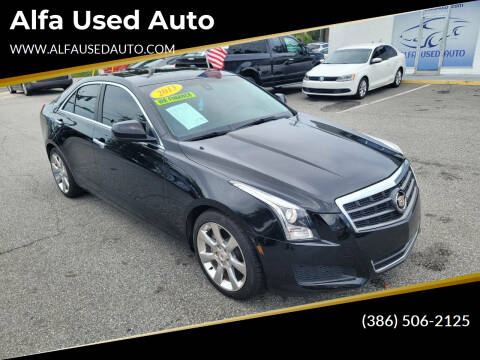 2013 Cadillac ATS for sale at Alfa Used Auto in Holly Hill FL