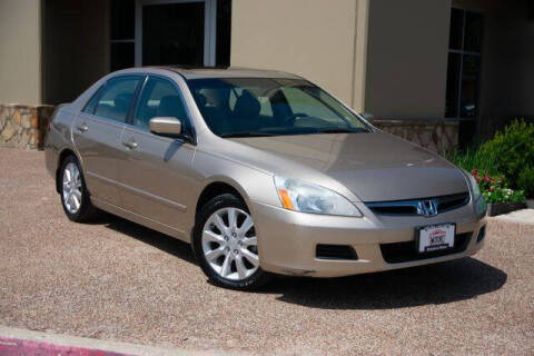 2006 Honda Accord for sale at Mcandrew Motors in Arlington TX