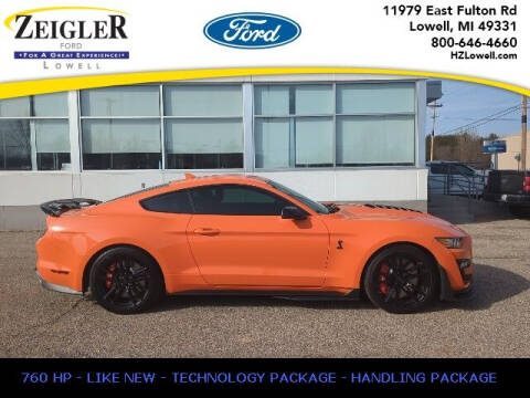 2021 Ford Mustang for sale at Harold Zeigler Ford - Jeff Bishop in Plainwell MI