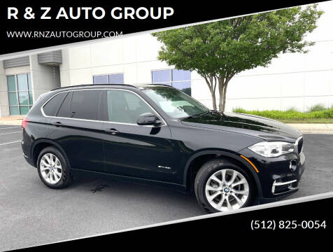2016 BMW X5 for sale at R & Z AUTO GROUP in Austin TX