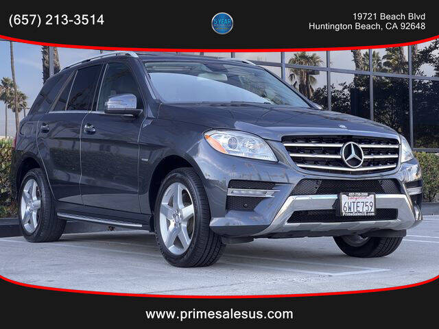 2012 Mercedes-Benz M-Class ML 550