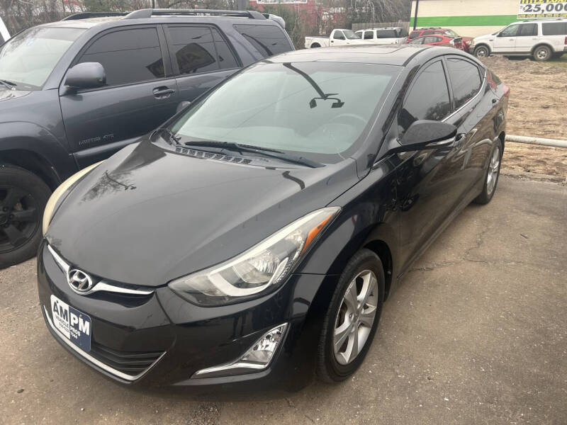 2016 Hyundai Elantra for sale at AM PM VEHICLE PROS in Lufkin TX