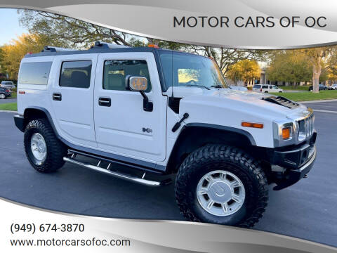 2004 HUMMER H2 for sale at Motor Cars of OC in Costa Mesa CA