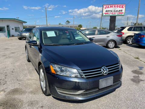 2012 Volkswagen Passat for sale at Jamrock Auto Sales of Panama City in Panama City FL