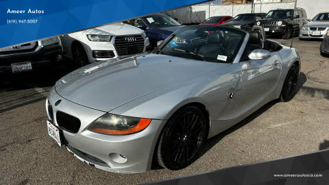 2004 BMW Z4 for sale at Ameer Autos in San Diego CA