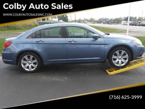 2011 Chrysler 200 for sale at Colby Auto Sales in Lockport NY