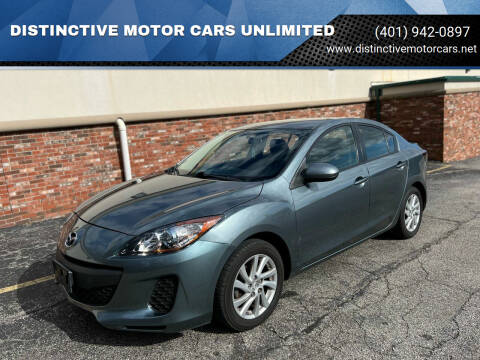 2012 Mazda MAZDA3 for sale at DISTINCTIVE MOTOR CARS UNLIMITED in Johnston RI
