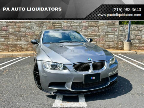 2008 BMW M3 for sale at PA AUTO LIQUIDATORS in Huntingdon Valley PA
