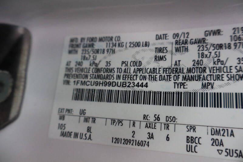 2013 Ford Escape SEL