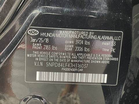 2018 Hyundai Elantra