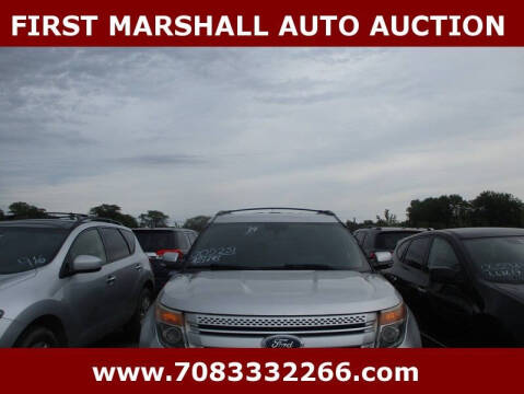 2014 Ford Explorer for sale at First Marshall Auto Auction in Harvey IL