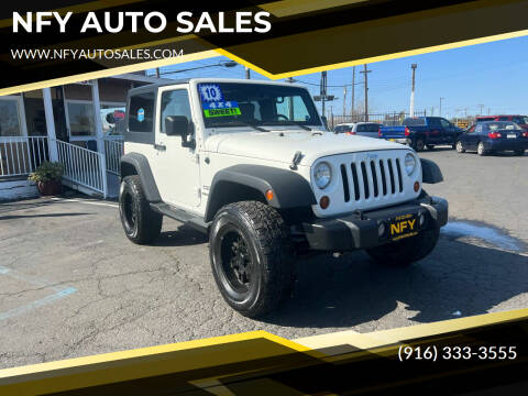 2010 Jeep Wrangler for sale at NFY AUTO SALES in Sacramento CA