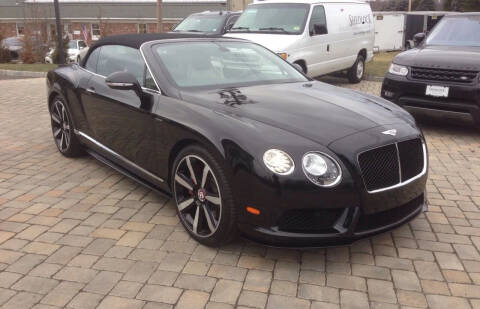 2014 Bentley Continental for sale at Shedlock Motor Cars LLC in Warren NJ