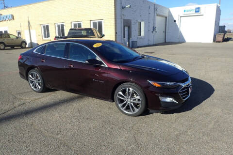 2021 Chevrolet Malibu for sale at Salmon Automotive Inc. in Tracy MN