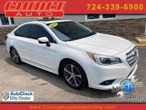 2015 Subaru Legacy for sale at CHOICE AUTO SALES in Murrysville PA