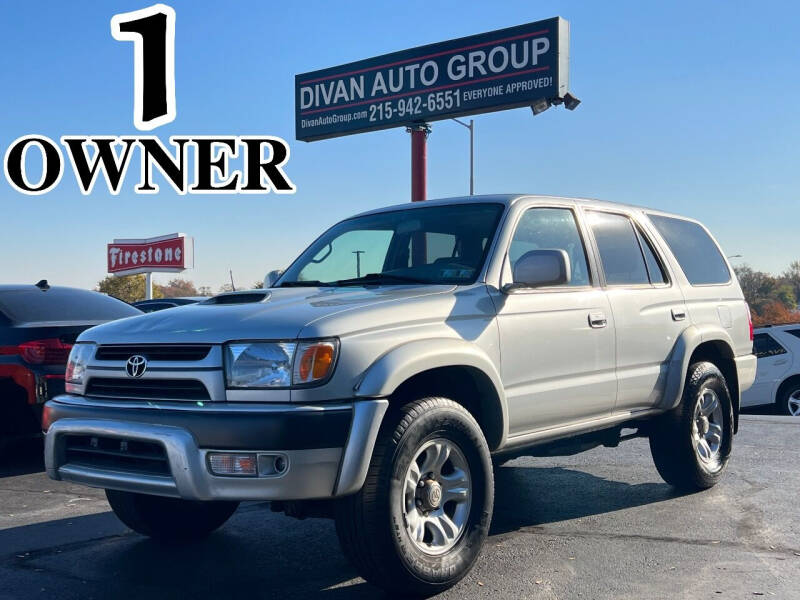 2001 Toyota 4Runner for sale at Divan Auto Group in Feasterville Trevose PA