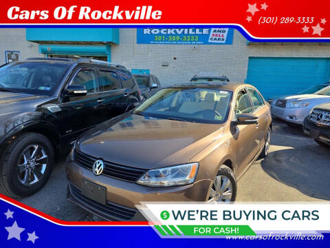 2012 Volkswagen Jetta for sale at Cars Of Rockville in Rockville MD