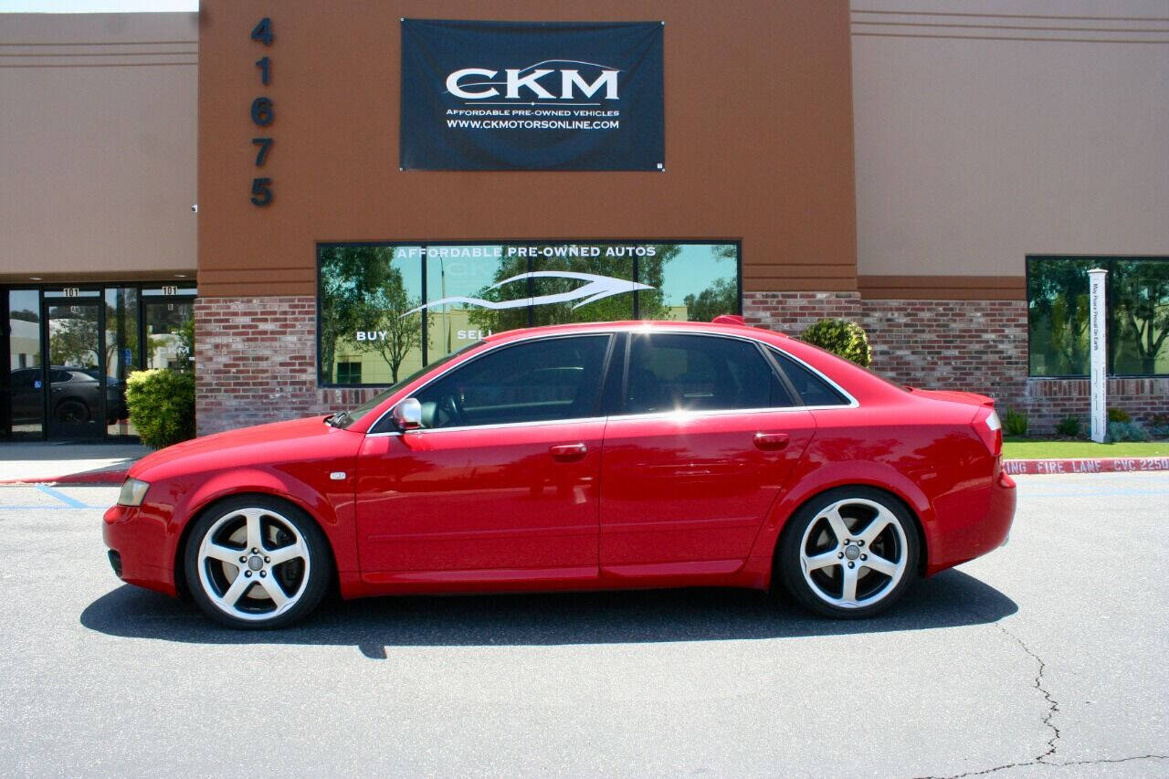 2004 Audi S4 for sale at CK Motors in Murrieta, CA