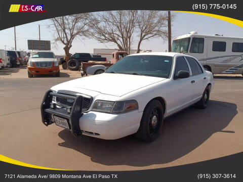 2011 Ford Crown Victoria for sale at Escar Auto in El Paso TX