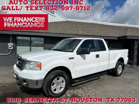 2008 Ford F-150 for sale at Auto Selection Inc. in Houston TX