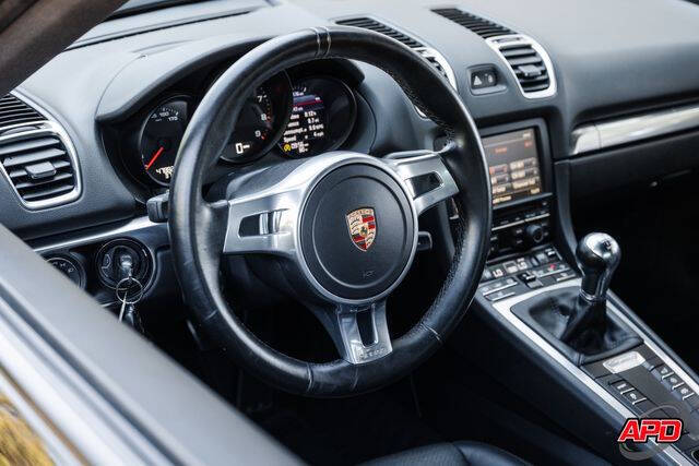 2016 Porsche Cayman Black Edition