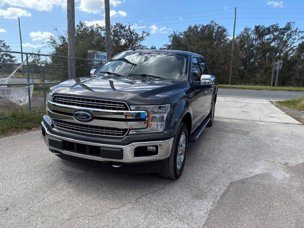 2018 Ford F-150 for sale at Hobgood Auto Sales in Land O Lakes, FL