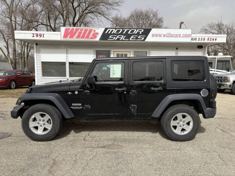 2014 Jeep Wrangler Unlimited for sale at Will's Motor Sales in Grandville MI