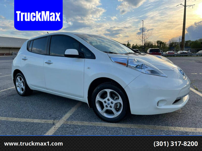 2012 Nissan LEAF for sale at TruckMax in Laurel MD