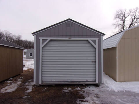  12 x 24 utility style w/garage pkg for sale at Extra Sharp Autos in Montello WI