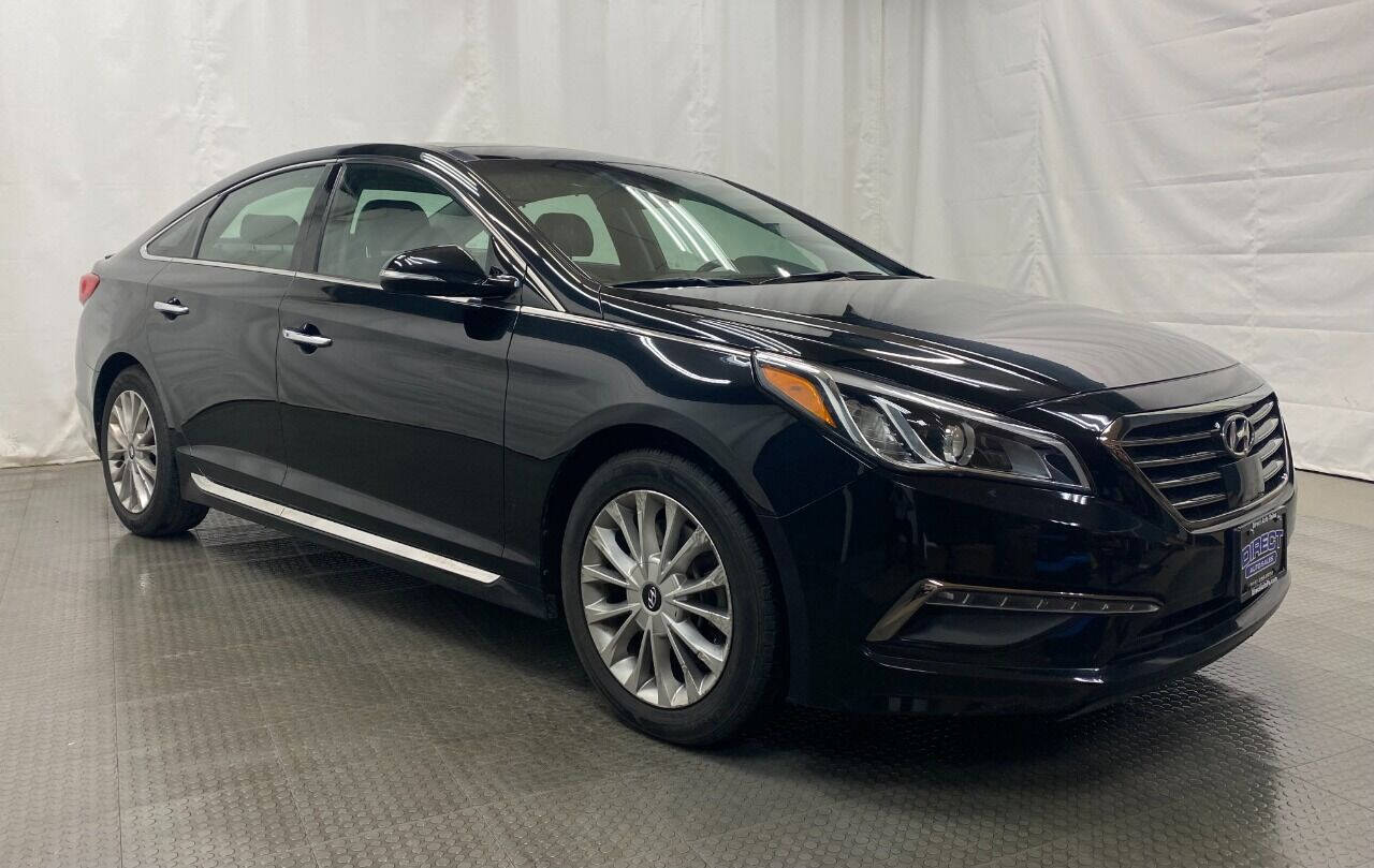 2015 Hyundai Sonata Limited 4dr Sedan - Black exterior view 1
