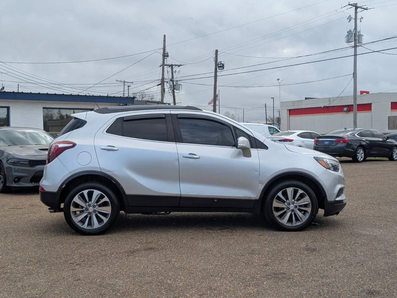 Silver 2018 Buick Encore Preferred Preferred 4dr Crossover 2