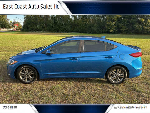 2017 Hyundai Elantra for sale at East Coast Auto Sales llc in Virginia Beach VA
