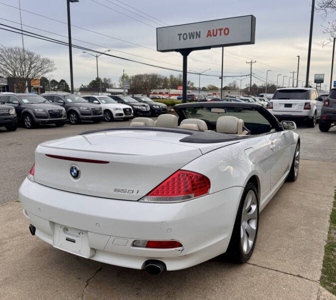 2007 BMW 6 Series 650i