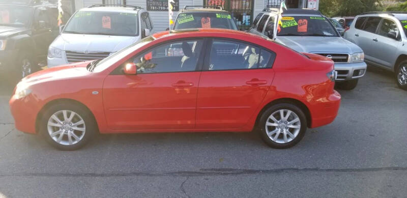 2007 Mazda MAZDA3 for sale at Howe's Auto Sales in Lowell MA