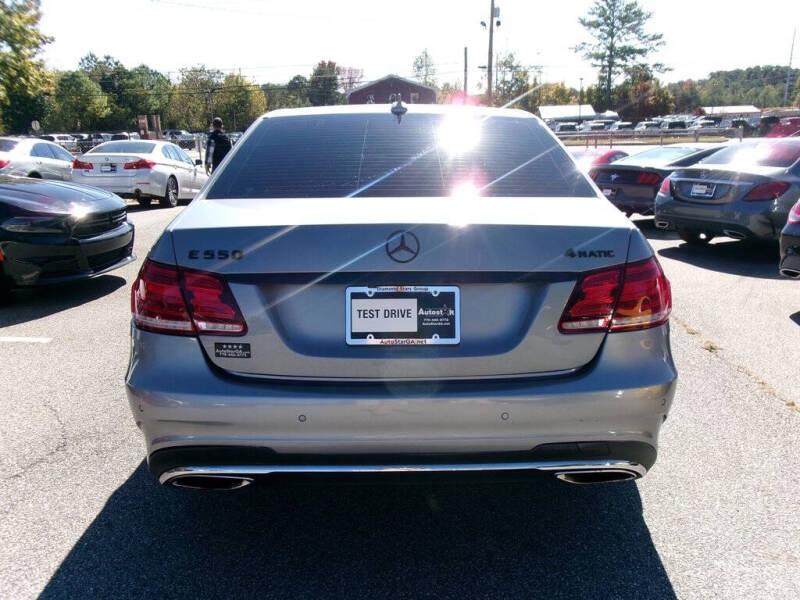 2014 Mercedes-Benz E-Class E 550 4MATIC