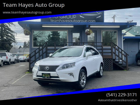 2013 Lexus RX 350 for sale at Team Hayes Auto Group in Eugene OR