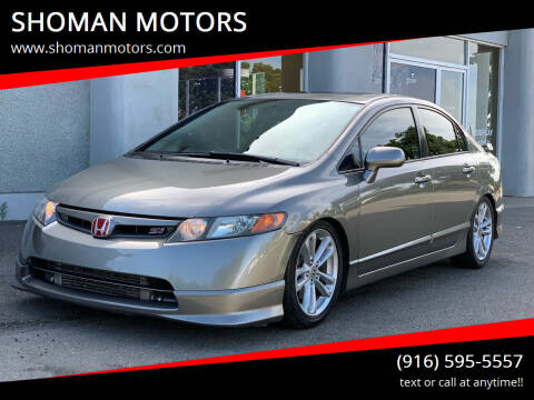 2007 Honda Civic for sale at SHOMAN AUTO GROUP in Davis CA