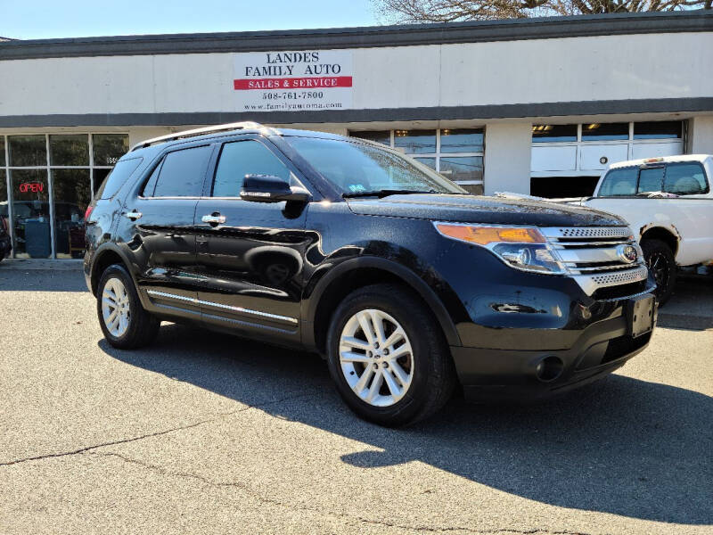 2013 Ford Explorer for sale at Landes Family Auto Sales in Attleboro MA