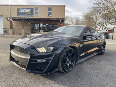 2017 Ford Mustang for sale at LUCKOR AUTO in San Antonio TX