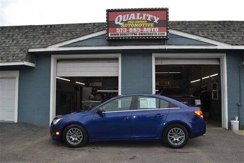 2012 Chevrolet Cruze for sale at Quality Pre-Owned Automotive in Cuba MO